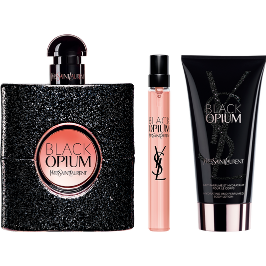 COFFRET - XMAS25 - YSL - BLACK OPIUM - EDP 90ML+ EDP 10ML+ BL 50ML