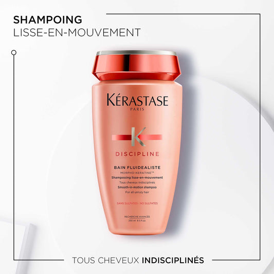 KÉRASTASE - DISCIPLINE BAIN FLUIDEALISTE SANS SULFATES 250ML