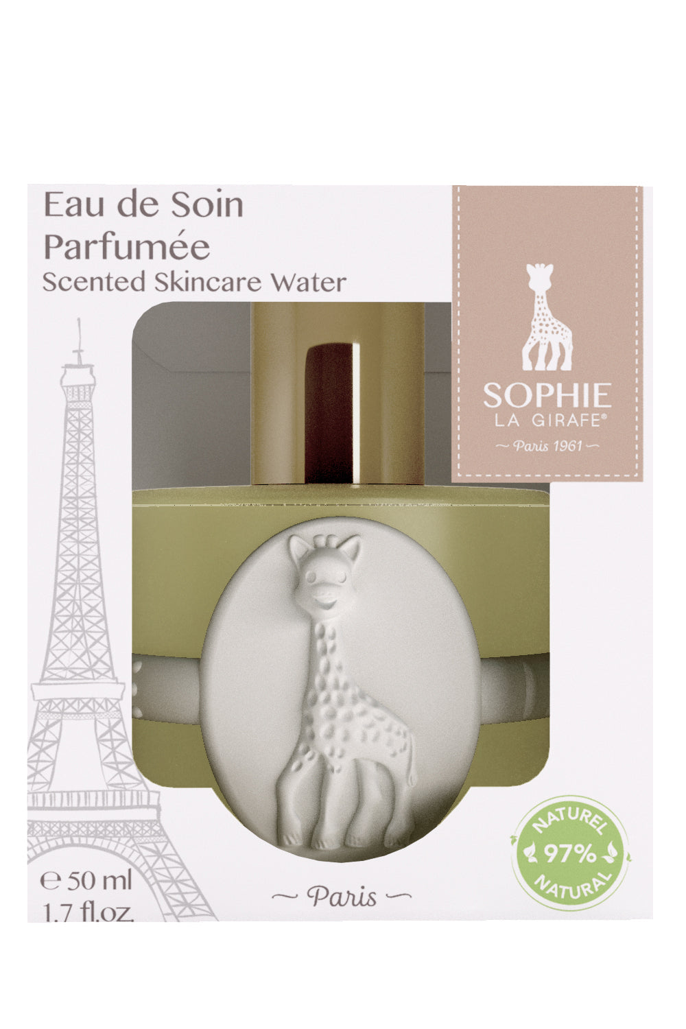 SHOPHIE LA GIRAFE - EAU DE SOIN PARFUMEE 50 ML