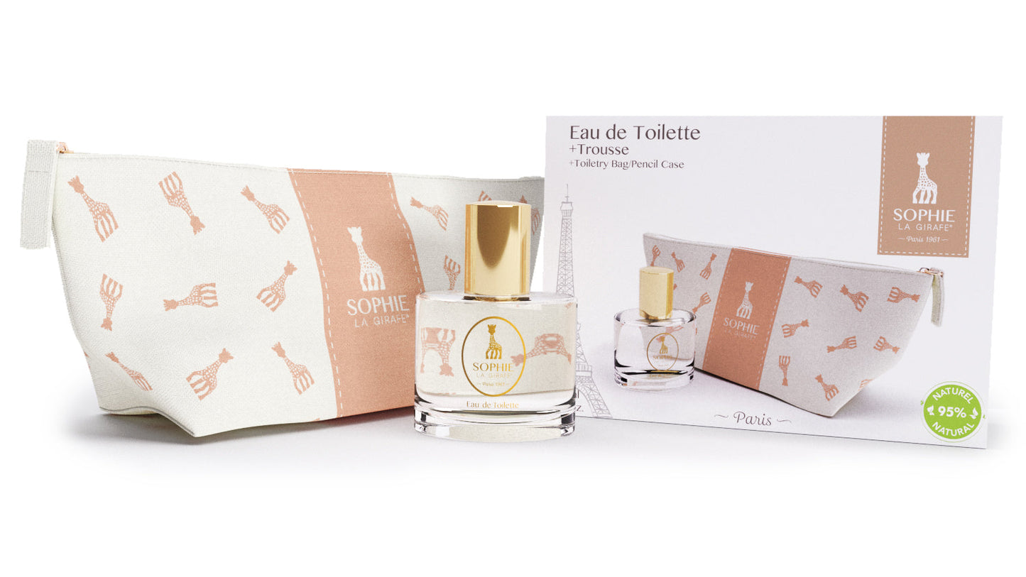 COFFRET - SOPHIE LA GIRAFE - EDT 50 ML + TROUSSE/BAG