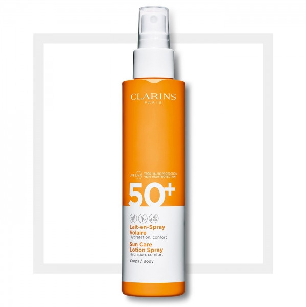 CLARINS SOLAIRES - Lait-en-Spray Solaire Corps UVA/UVB 50+