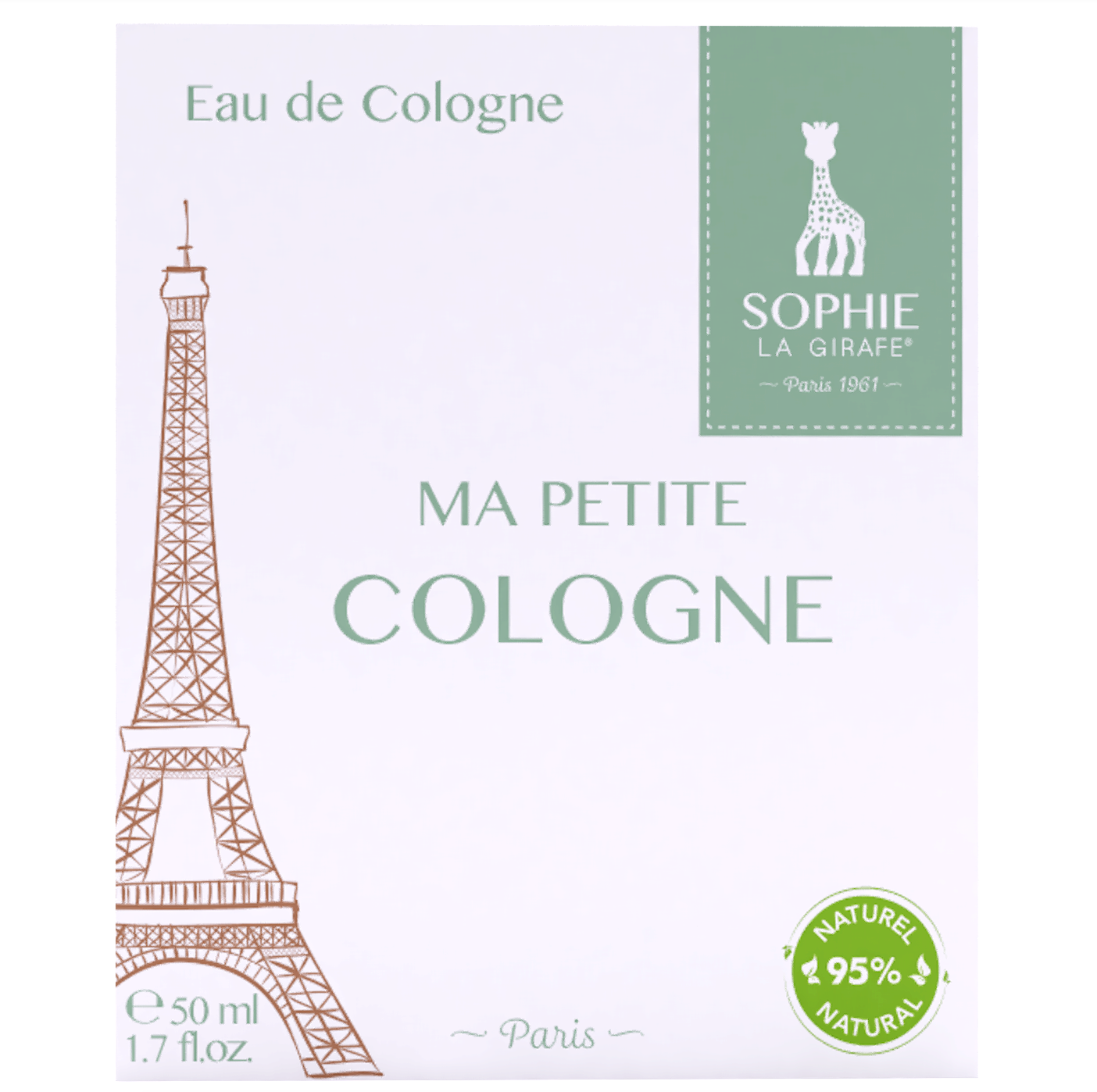 SOPHIE LA GIRAFE - EAU DE COLOGNE - MA PETITE COLOGNE