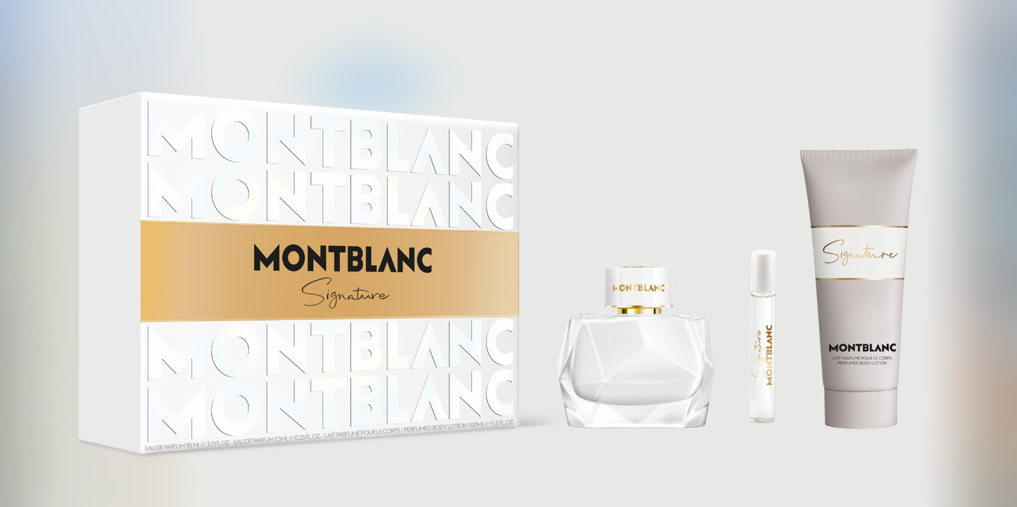COFFRET - MONT BLANC - SIGNATURE SET EDP 90ML