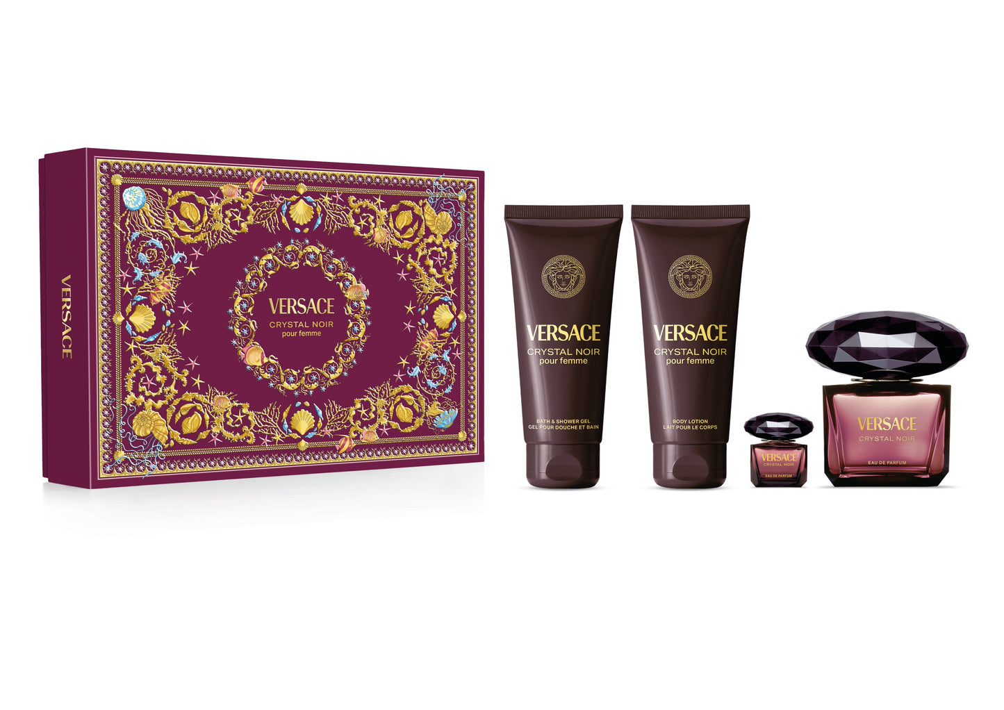 COFFRET - VERSACE - Crystal Noir EDP 90 ml