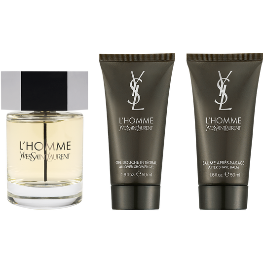 COFFRET XMAS25 - YSL - L'HOMME 100ML+ SG 50ML+ ABS 50ML