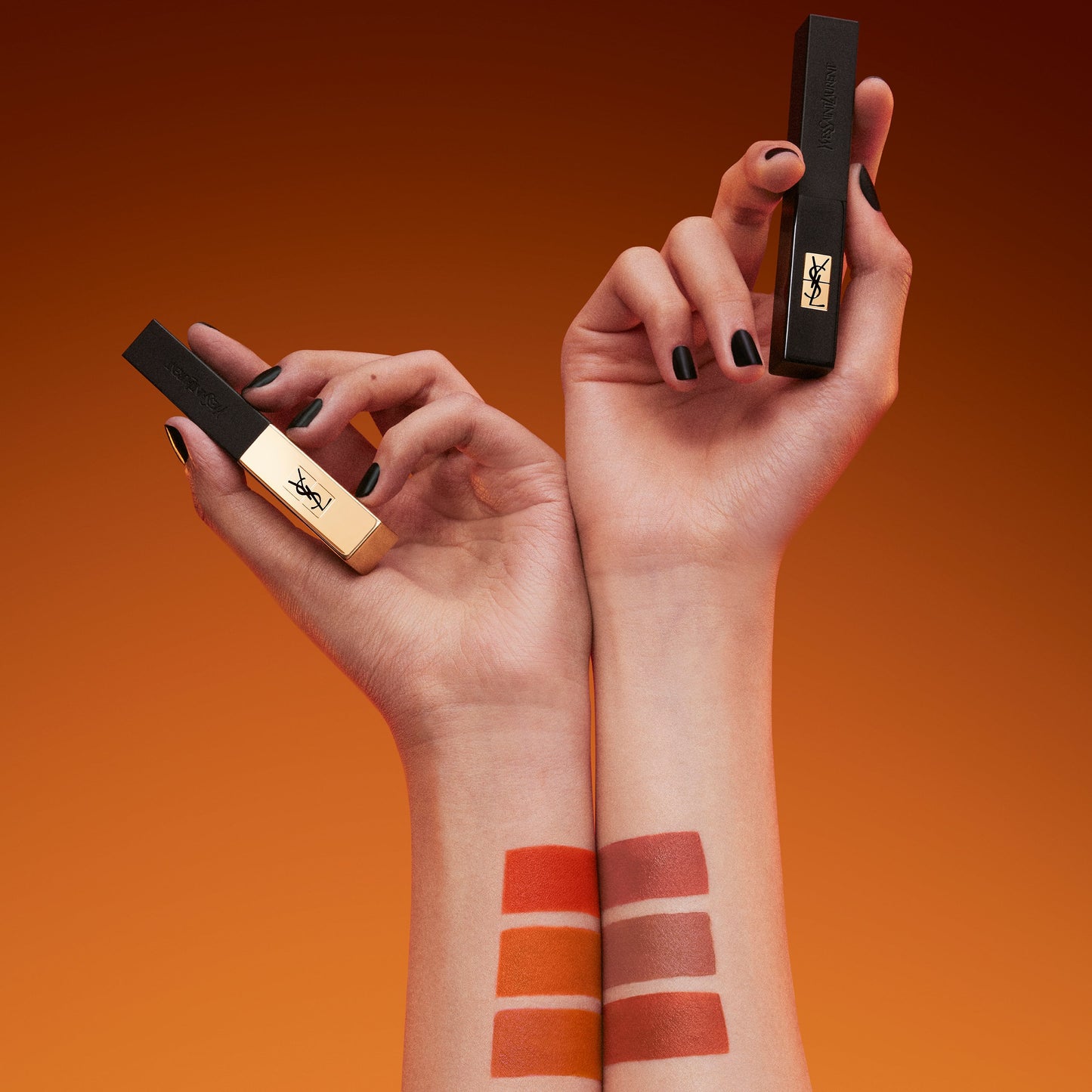 YSL - ROUGE PUR COUTURE THE SLIM MATTES ON FIRE