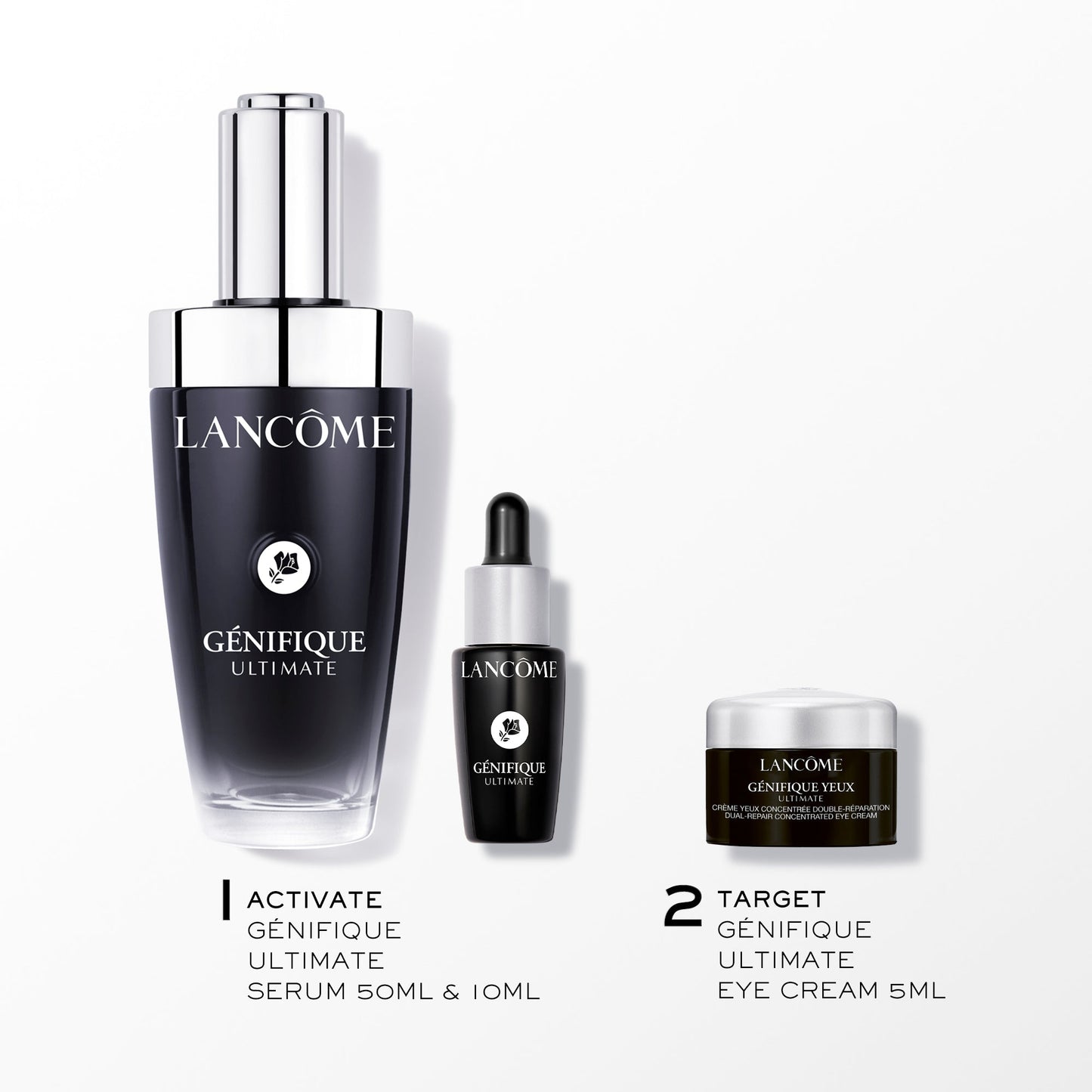 COFFRET XMAS25 - LANCÔME - GENIFIQUE ULT 50SER+10SER+5YX SET
