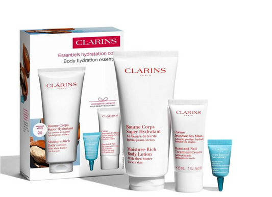 COFFRET - CLARINS -  BAUME CORPS SUPER HYDRATANT 200ML