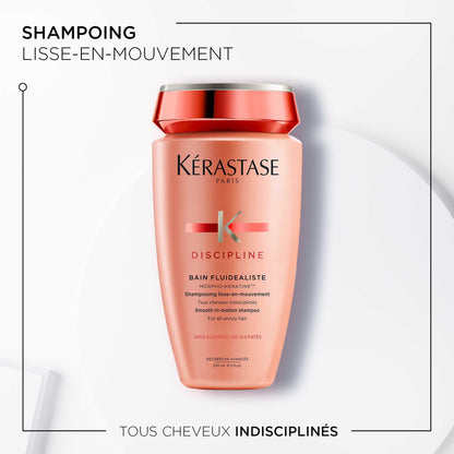 KÉRASTASE - DISCIPLINE BAIN FLUIDEALISTE SANS SULFATES 250ML