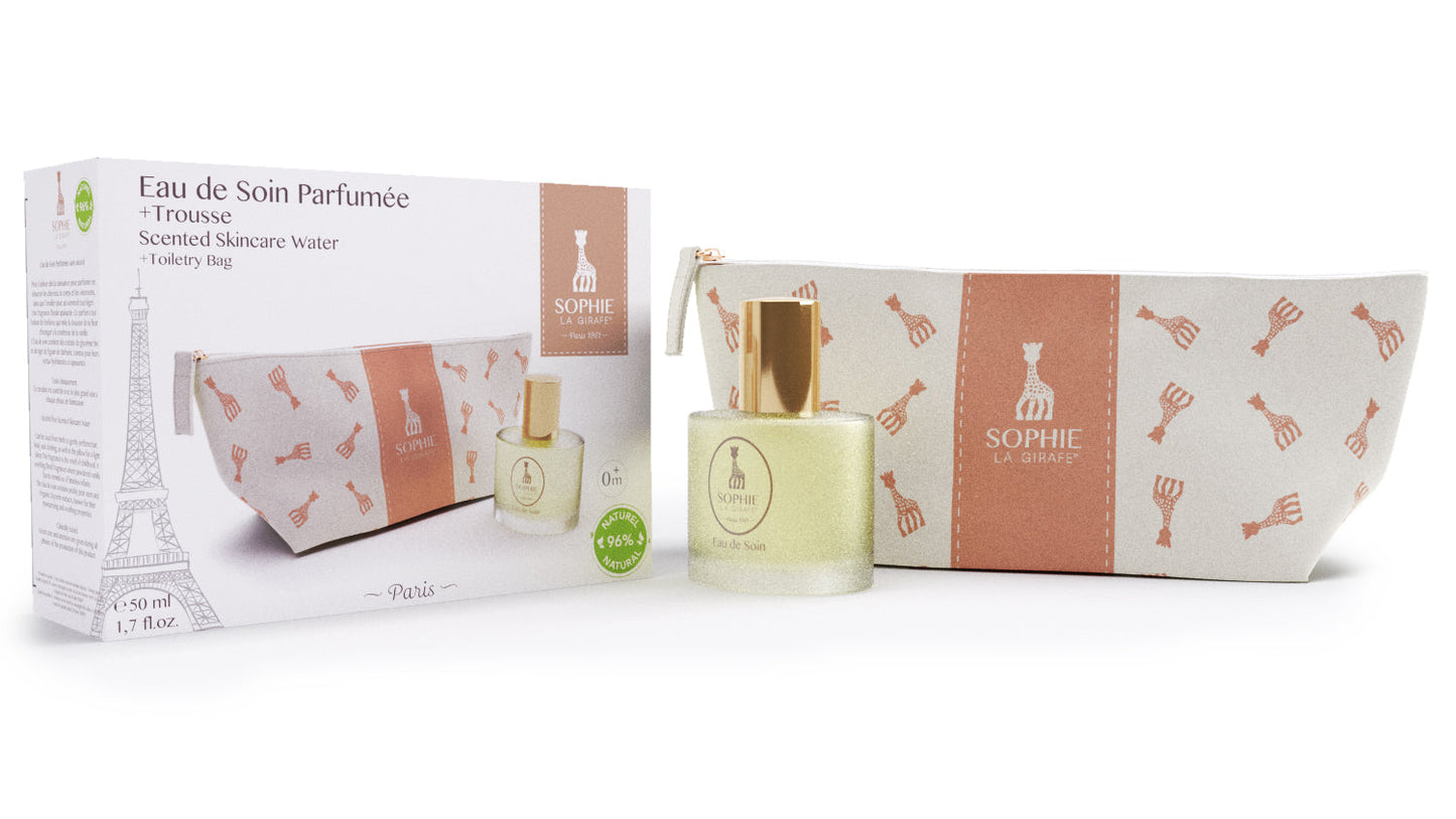 COFFRET-SOPHIE LA GIRAFE  EDS 50 ML + TROUSSE/BAG