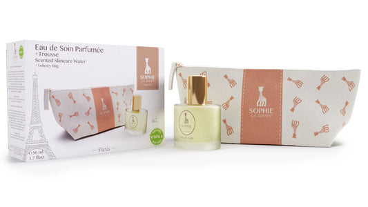 COFFRET-SOPHIE LA GIRAFE  EDS 50 ML + TROUSSE/BAG
