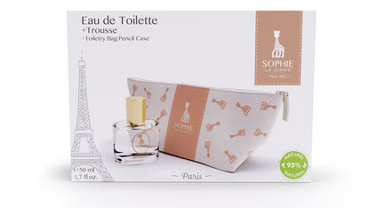 COFFRET - SOPHIE LA GIRAFE - EDT 50 ML  + TROUSSE/BAG