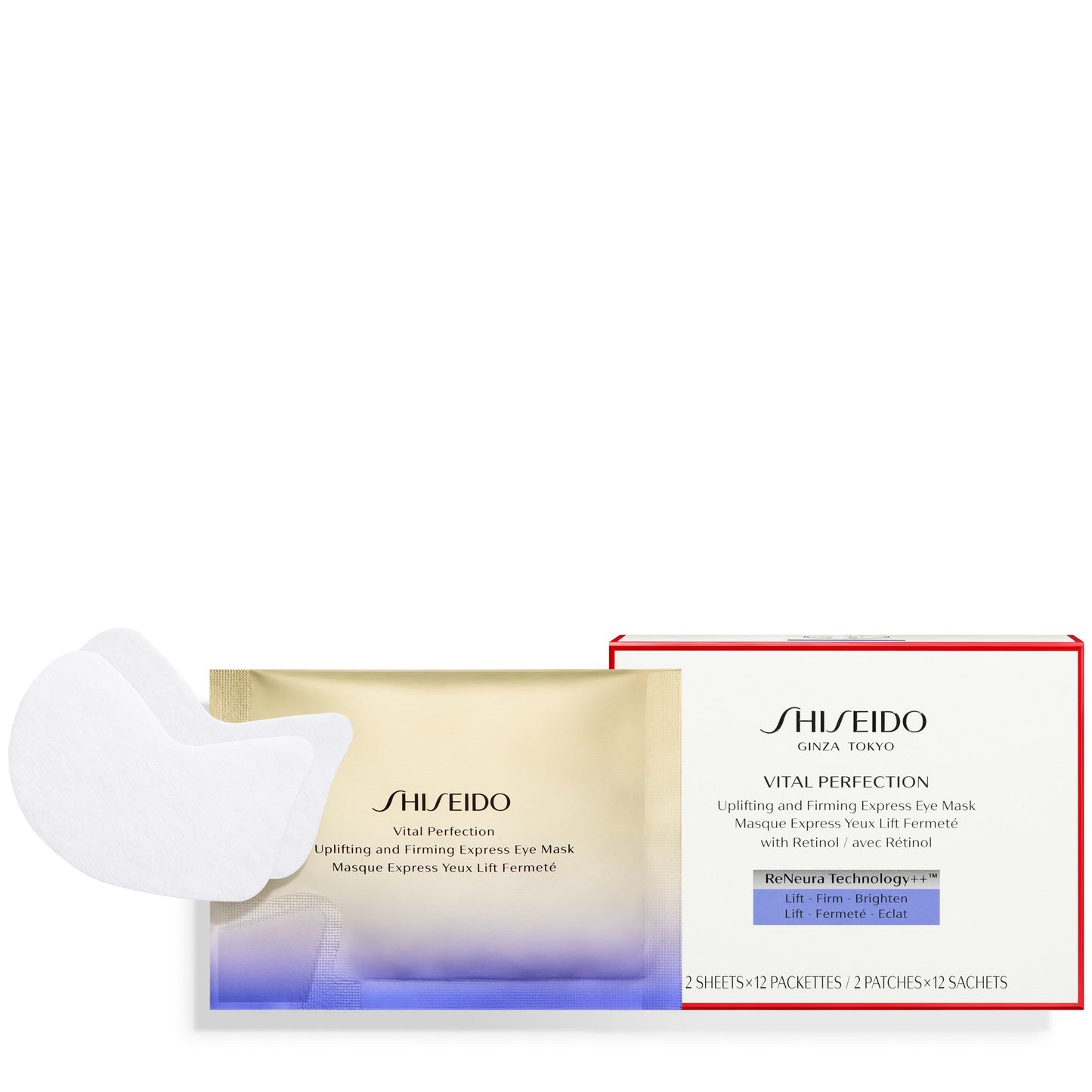SHISEIDO - VITAL PERFECTION  UPLIFTING & FIRMING EXPRESS EYE MASK
