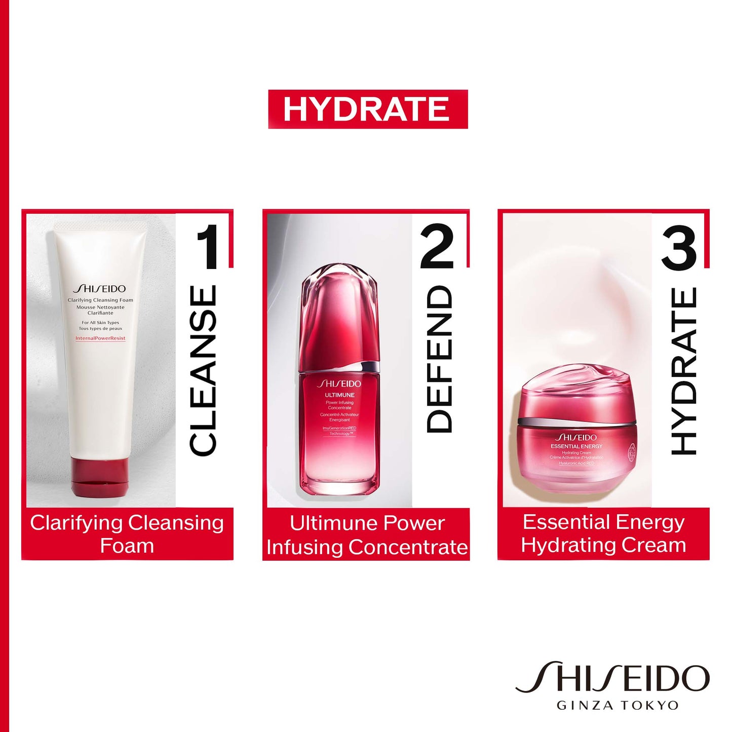 SHISEIDO -  ESSENTIAL ENERGY HYDRATING CREAM