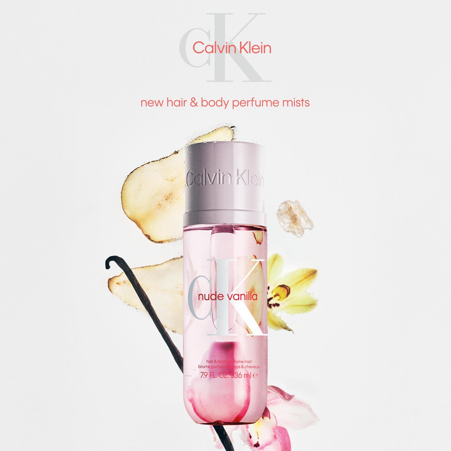 CALVIN KLEIN - BRUME PARFUMEE NUDE VANILLA 236ML