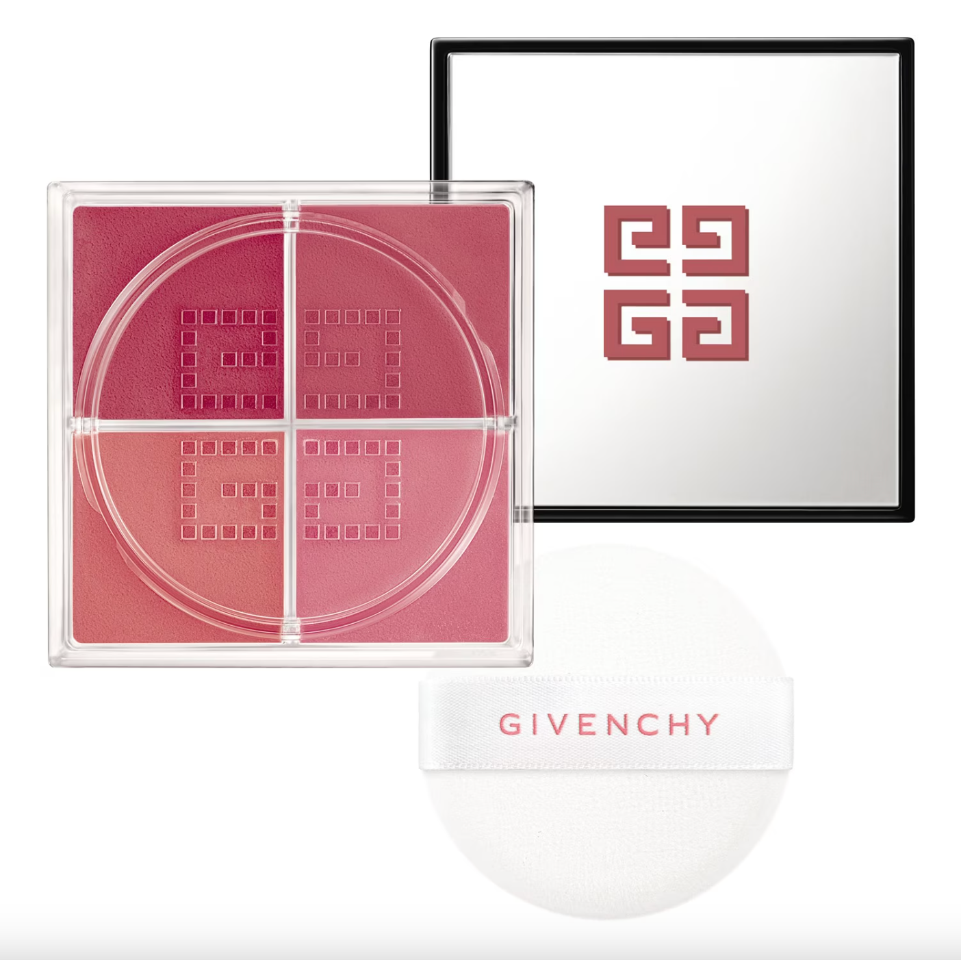 GIVENCHY - Prisme Libre Blush - Blush Poudre Libre 4 Couleurs