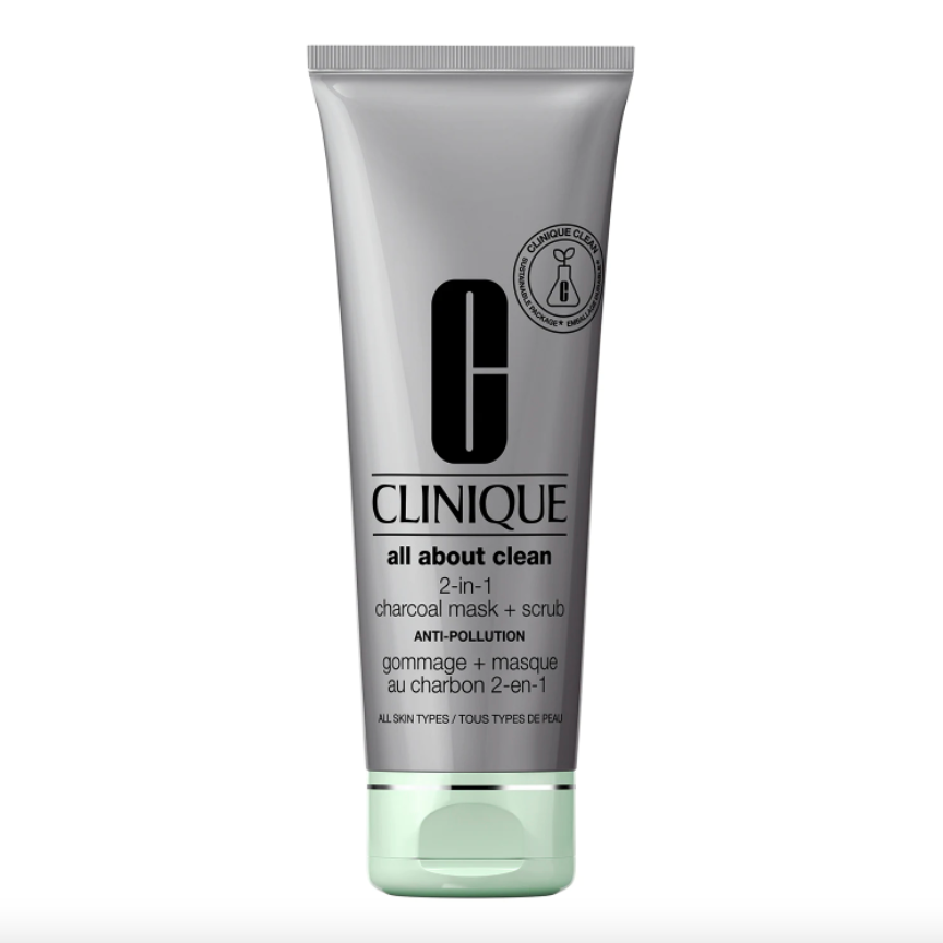 Clinique - All About Clean - Gommage + Masque Au Charbon 2-En-1