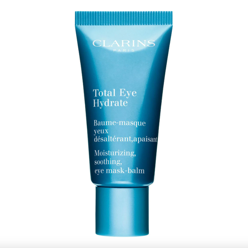 CLARINS - Total Eye Hydrate - Baume-Masque Yeux Désaltérant, Apaisant