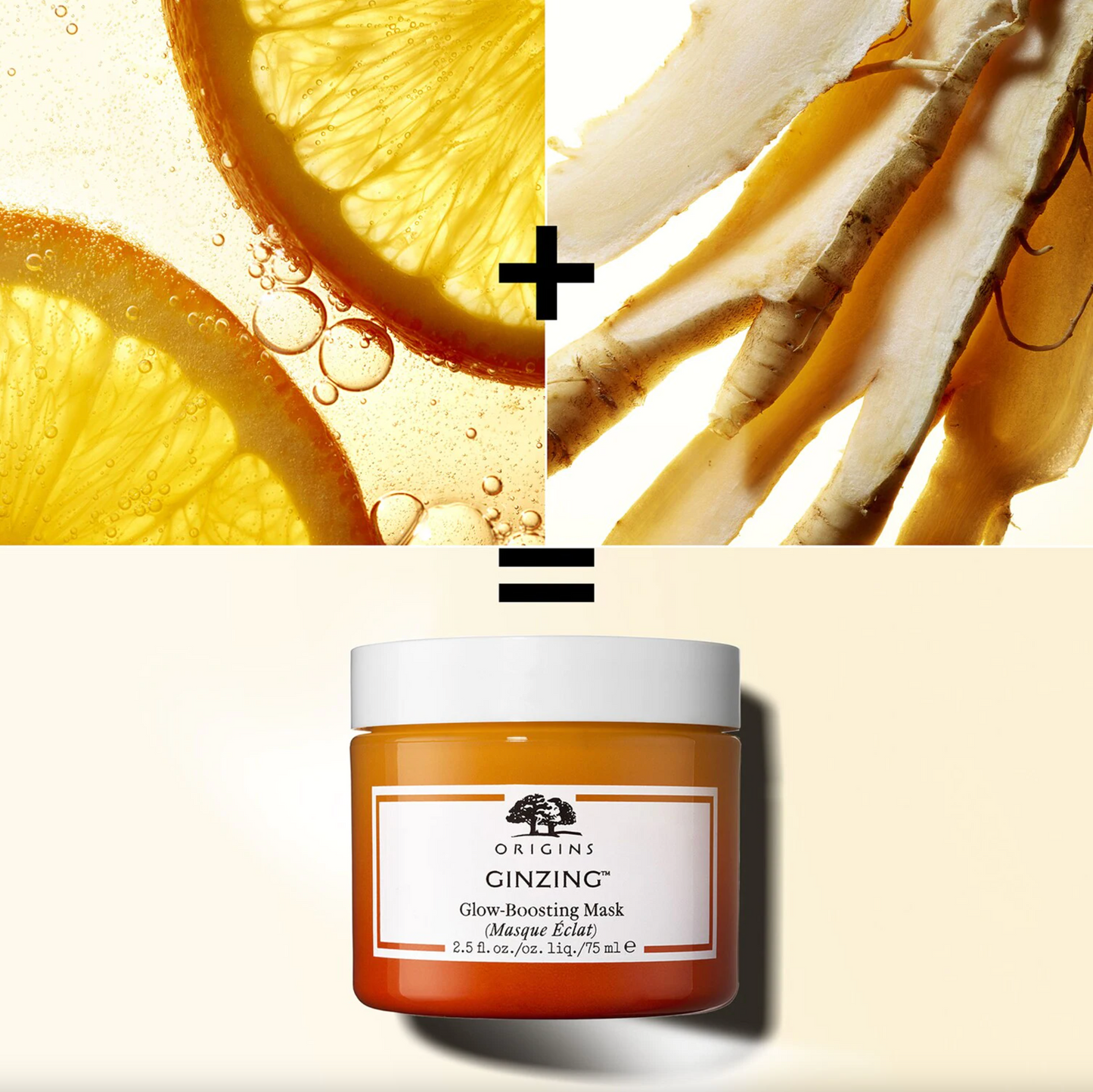 ORIGINS - Ginzing™ - Masque Hydratant Éclat 75ml