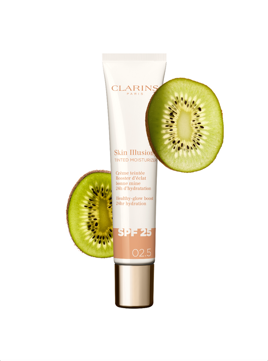 CLARINS - TEINT - SKIN ILLUSION FOND DE TEINT HYDRANTANT SPF25