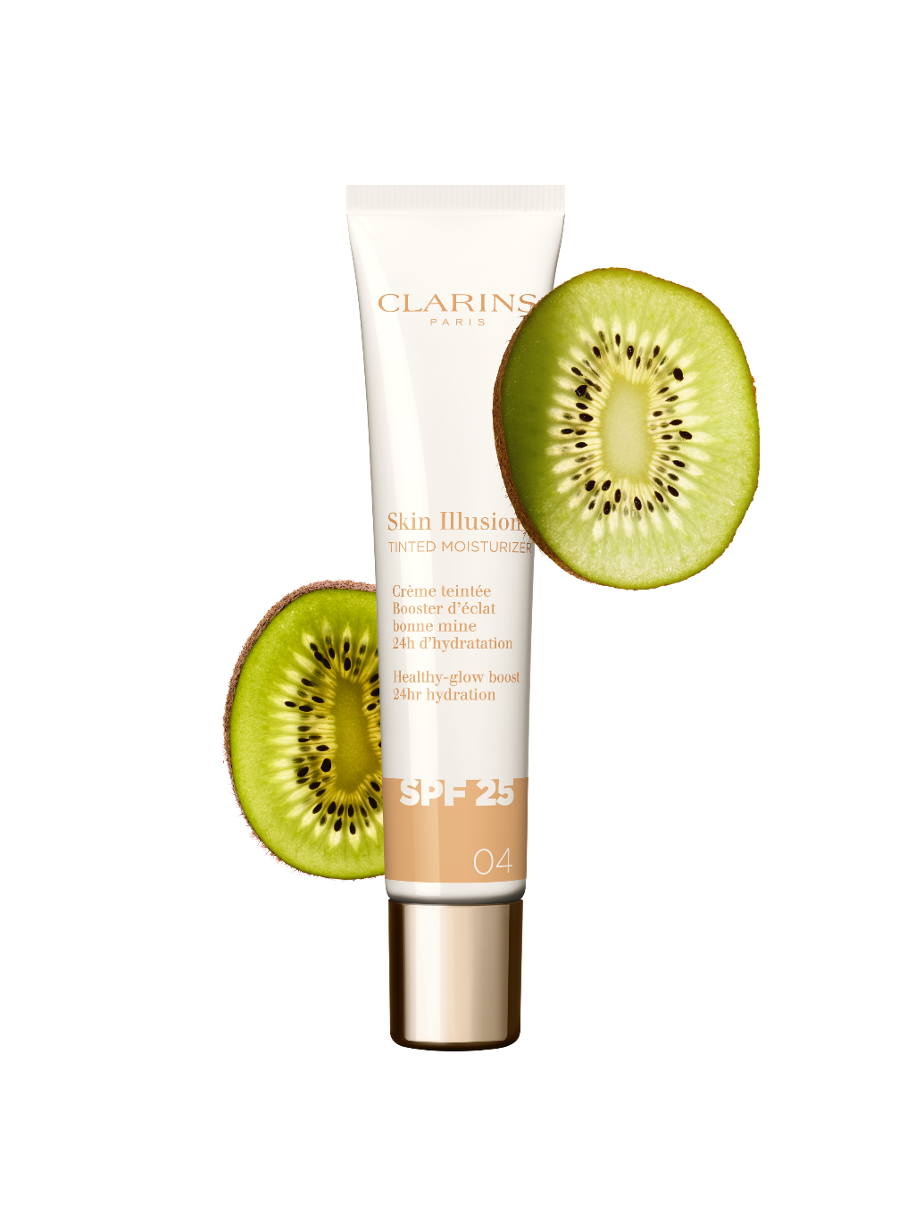 CLARINS - TEINT - SKIN ILLUSION FOND DE TEINT HYDRANTANT SPF25