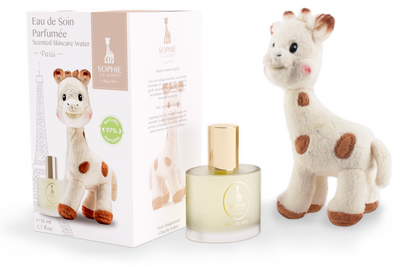 COFFRET - SOPHIE LA GIRAFE -EAU DE SOIN 50 ML + SOPHIE JOUET DOUX 17 CM