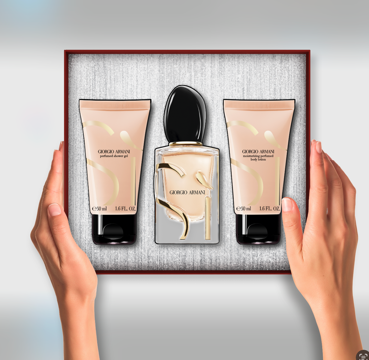 COFFRET XMAS25 - GIORGIO ARMANI - SI EDP V50+BL50+SG50