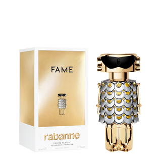 Rabanne, Fame EDP, Rabanne Fame, Parfum Femme, Eau de Parfum Femme, Parfum Luxe Femme, Parfum Florale, Parfum Longue Tenue, Fame Rabanne Maroc, Rabanne Maroc, Acheter Parfum Rabanne Maroc, Parfum Femme Maroc, LeMusc.ma