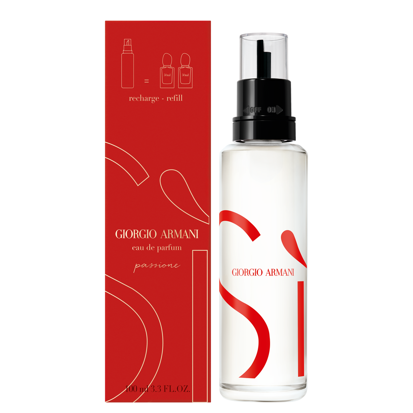 GIORGIO ARMANI - SI PASSION eau de parfum 100ML REFILL