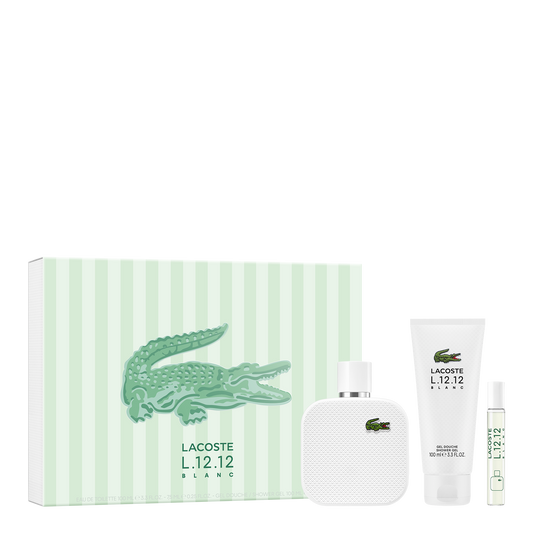 COFFRET - LACOSTE - L.12.12 BLANC EDT 100ML