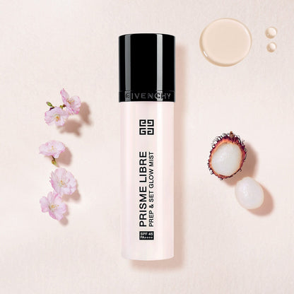 GIVENCHY - Prisme Libre Prep & Set Glow Mist - Spray base de teint et fixateur