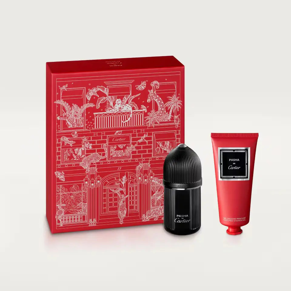 COFFRET -CARTIER - PASHA DE CARTIER EDITION NOIRE 100ML