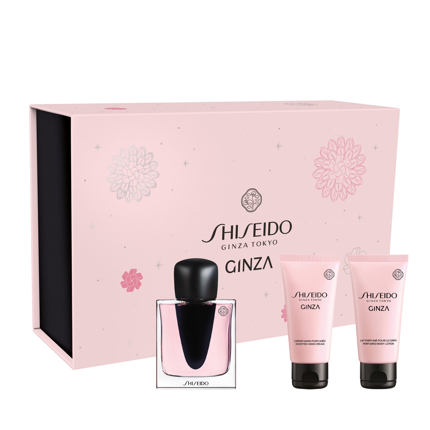 COFFRET SHISEIDO XMAS - AW25 GINZA EDP 50ML + BODY LOTION 50 ML + HAND CREAM 50ML
