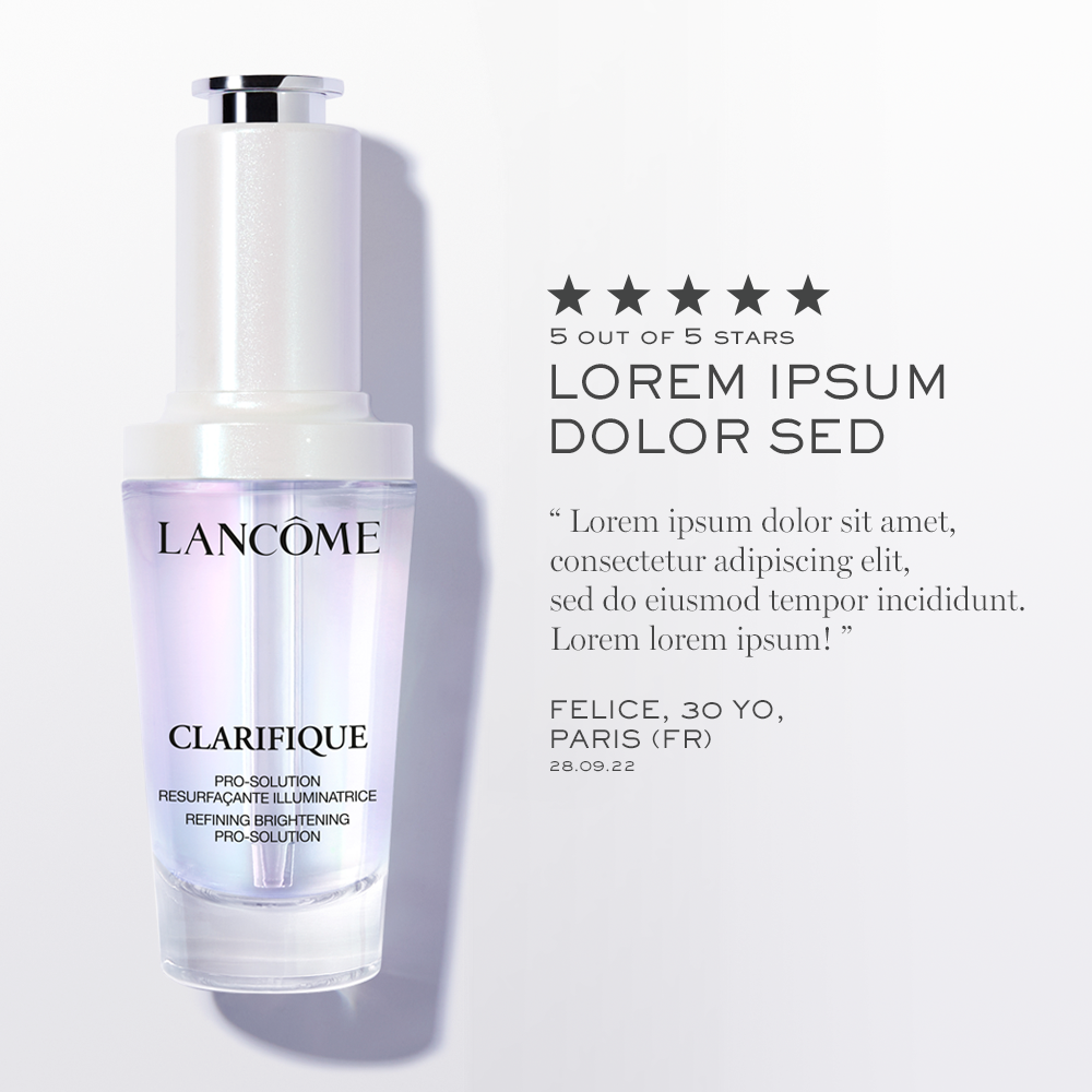 LANCÔME - SÉRUM CLARIFIANT CLARIFIQUE