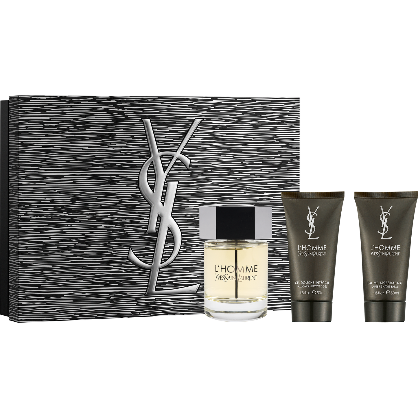 COFFRET XMAS25 - YSL - L'HOMME 100ML+ SG 50ML+ ABS 50ML