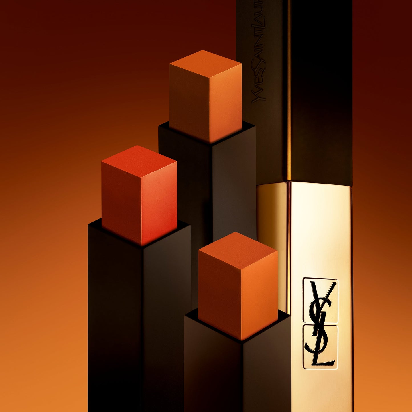 YSL - ROUGE PUR COUTURE THE SLIM MATTES ON FIRE