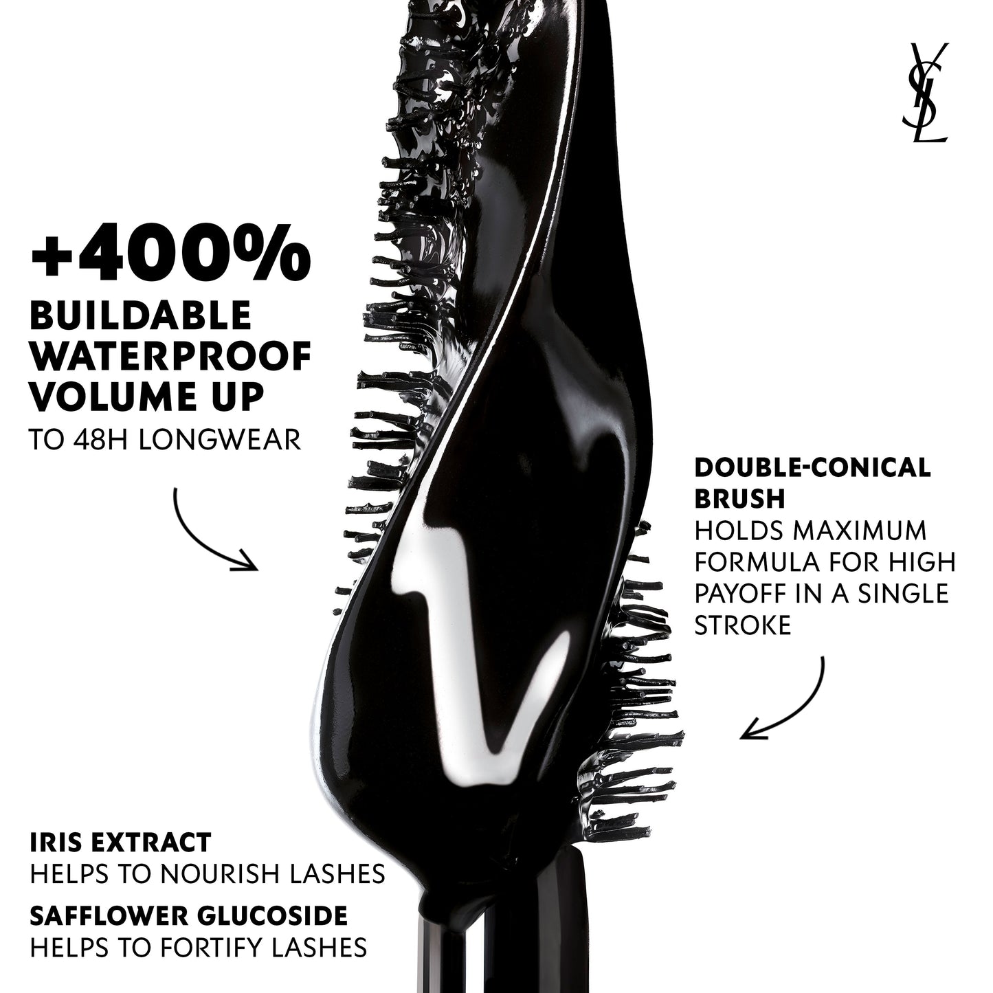 YSL - LASH CLASH MASCARA WATERPROOF VOLUME EXTRÊME